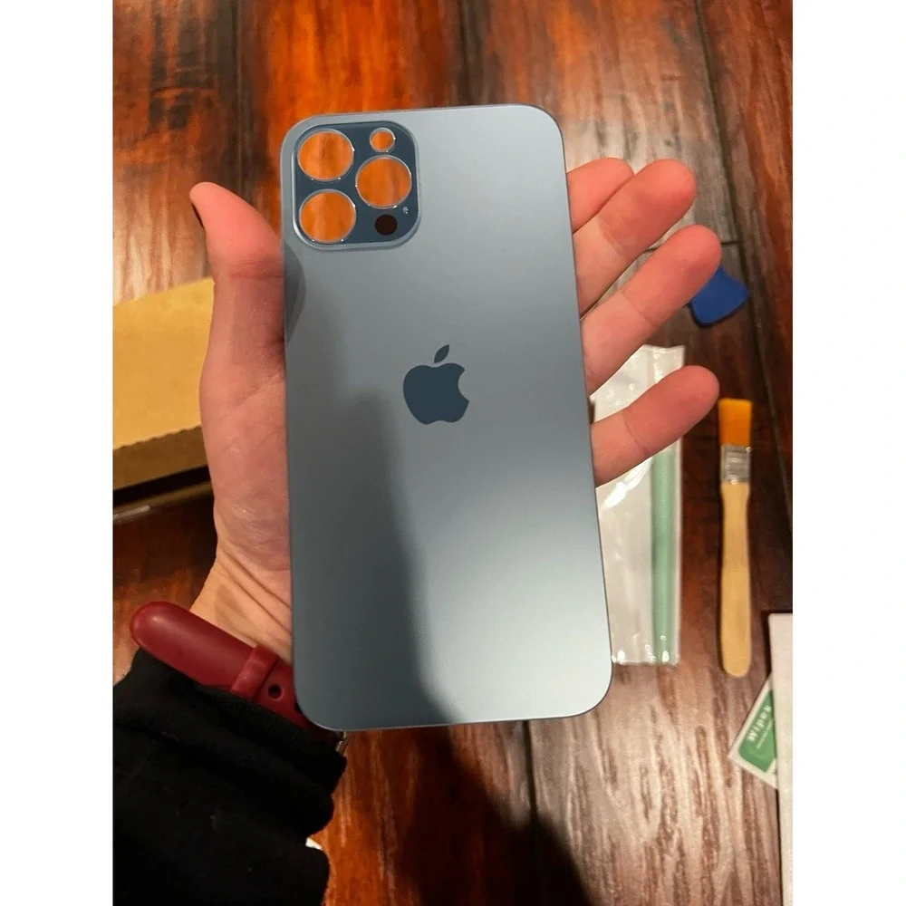 Perzework OEM Rear Back Glass Replacement for iPhone 15 Pro‎ Max 6.7-inches with